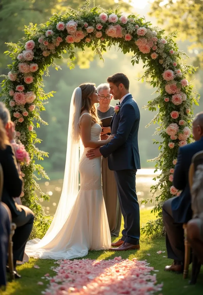 27 Memorable 10th Wedding Anniversary Celebration Ideas - 3. Vow Renewal Ceremony