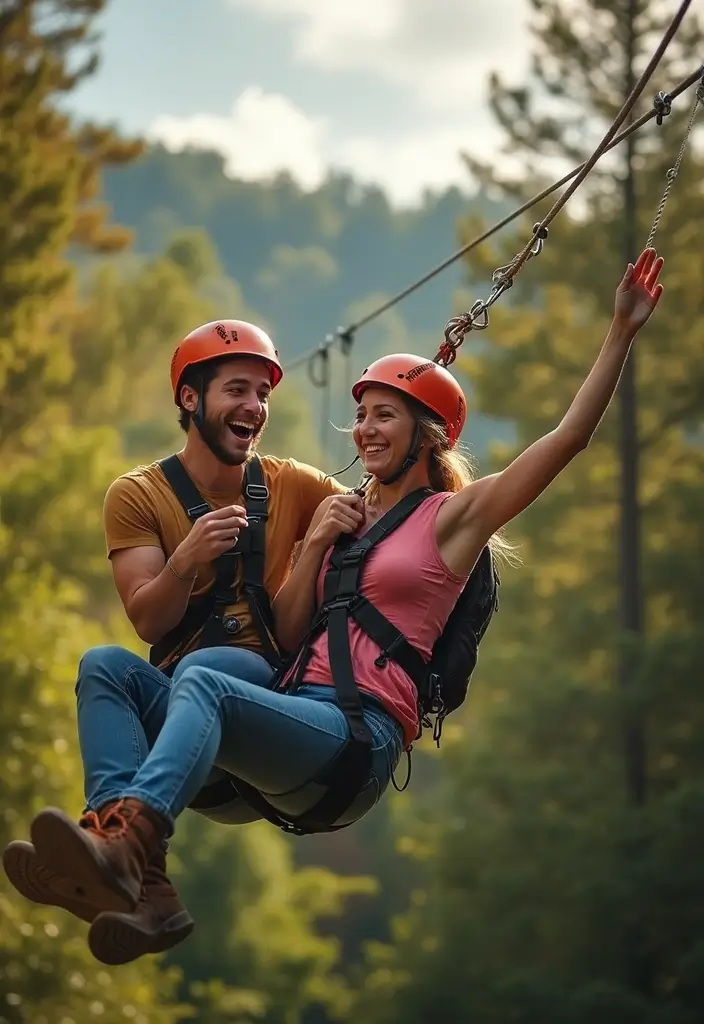 27 Memorable 10th Wedding Anniversary Celebration Ideas - 5. Couple’s Adventure Day