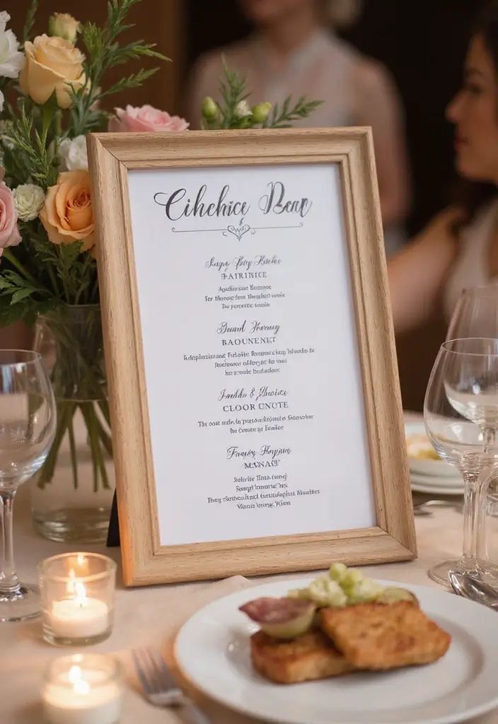 27 Stylish Bar Sign Wedding Designs for a Fun Celebration - 20. Cocktail Pairing Sign