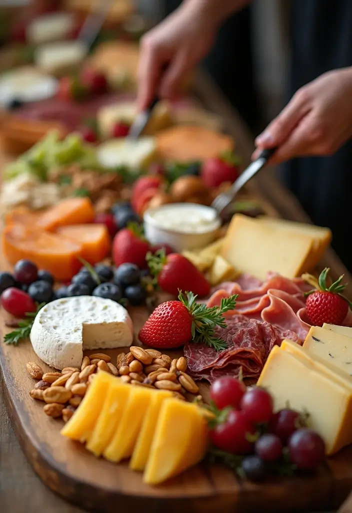 27 Unique Wedding Food Ideas to Stand Out and Wow Your Guests - 4. Artisanal Cheese and Charcuterie Board