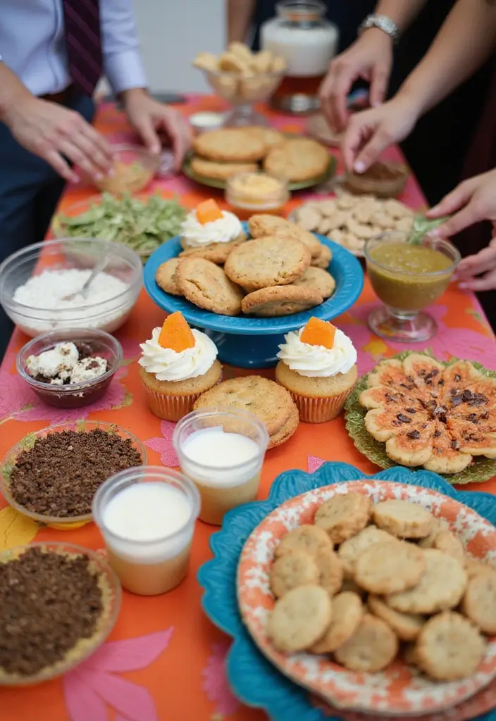 27 Unique Wedding Food Ideas to Stand Out and Wow Your Guests - 5. Customizable Dessert Bar