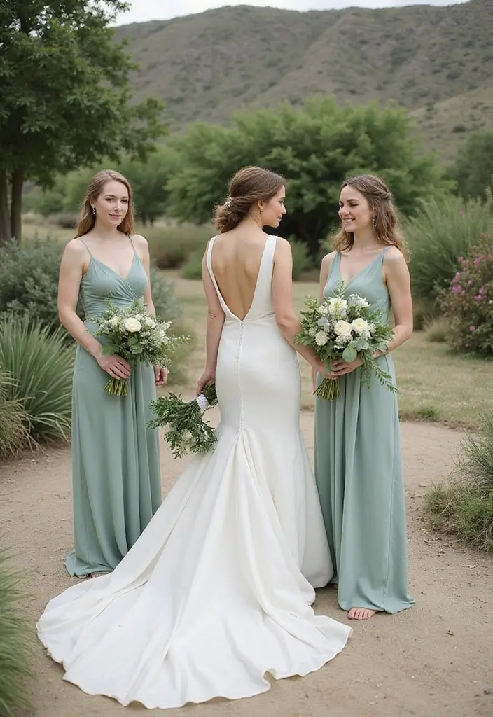 28 Beautiful Blue and Green Wedding Colors for a Fresh Look - 22. Bay Green