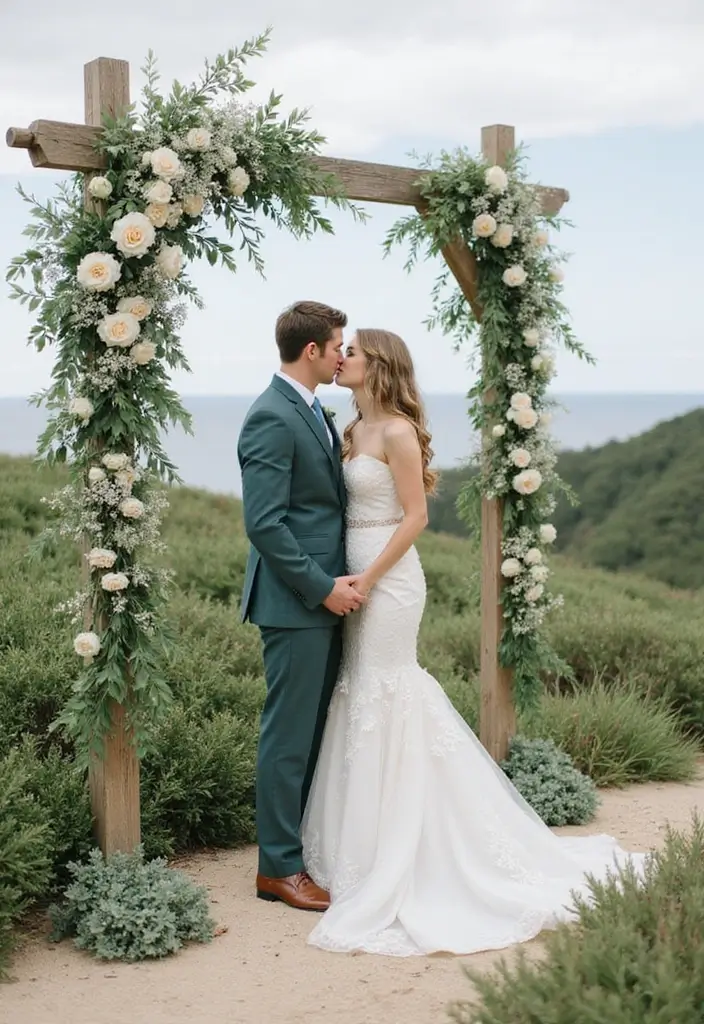 28 Beautiful Blue and Green Wedding Colors for a Fresh Look - 3. Ocean Green