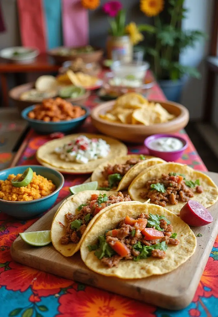 28 Best Food for Wedding Receptions to Delight Every Guest - 2. Custom Taco Bar