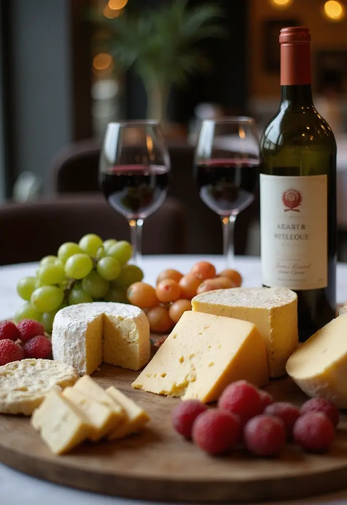 28 Best Food for Wedding Receptions to Delight Every Guest - 8. Elegant Cheese and Wine Pairing
