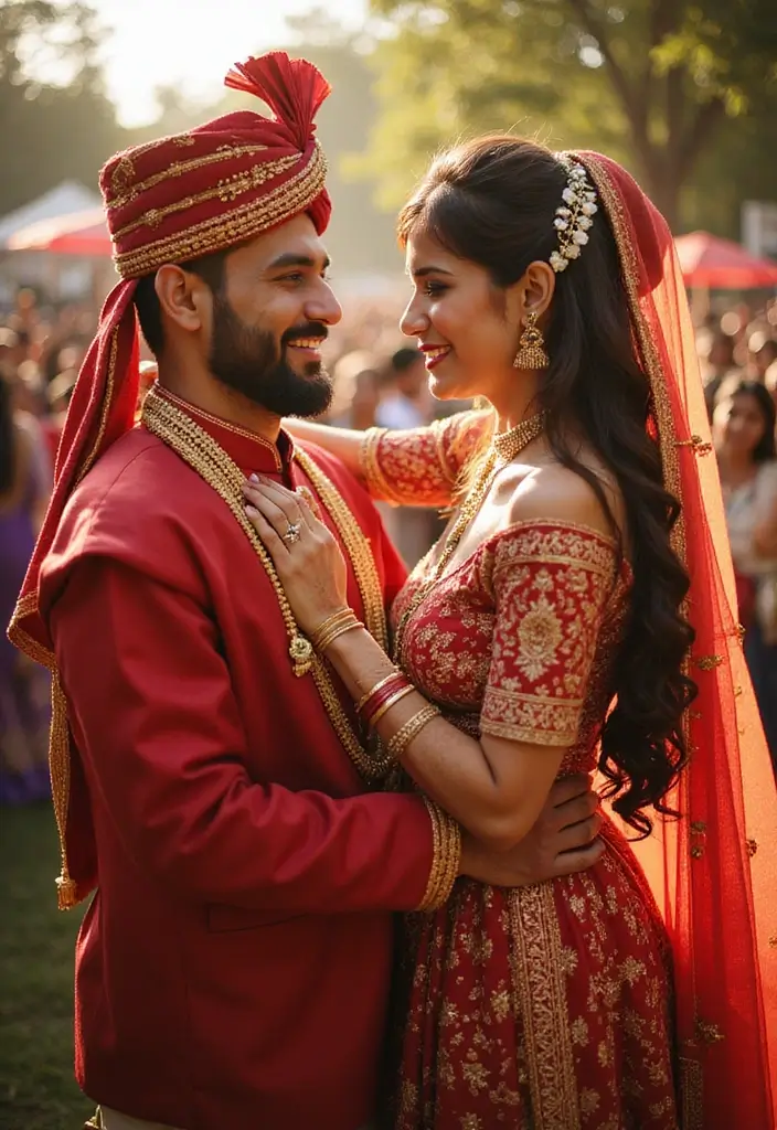 28 Chic Civil Wedding Photos to Celebrate Love Your Way - 7. Cultural Fusion: Celebrate Heritage