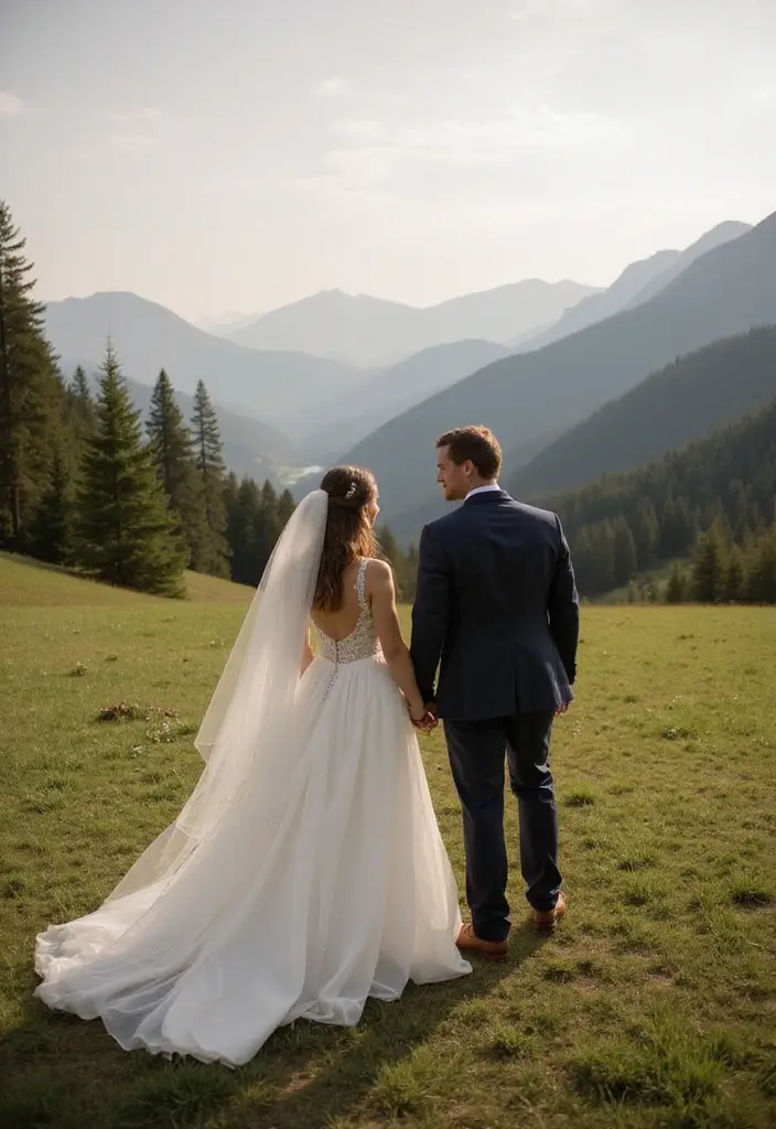 28 Chic Civil Wedding Photos to Celebrate Love Your Way - 8. Nature Lovers: Outdoor Ceremonies