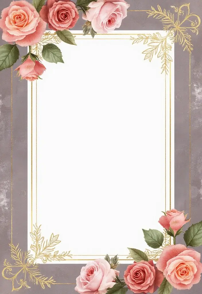 28 Elegant 25th Wedding Anniversary Decorations to Inspire You - 22. Elegant Themed Invitations