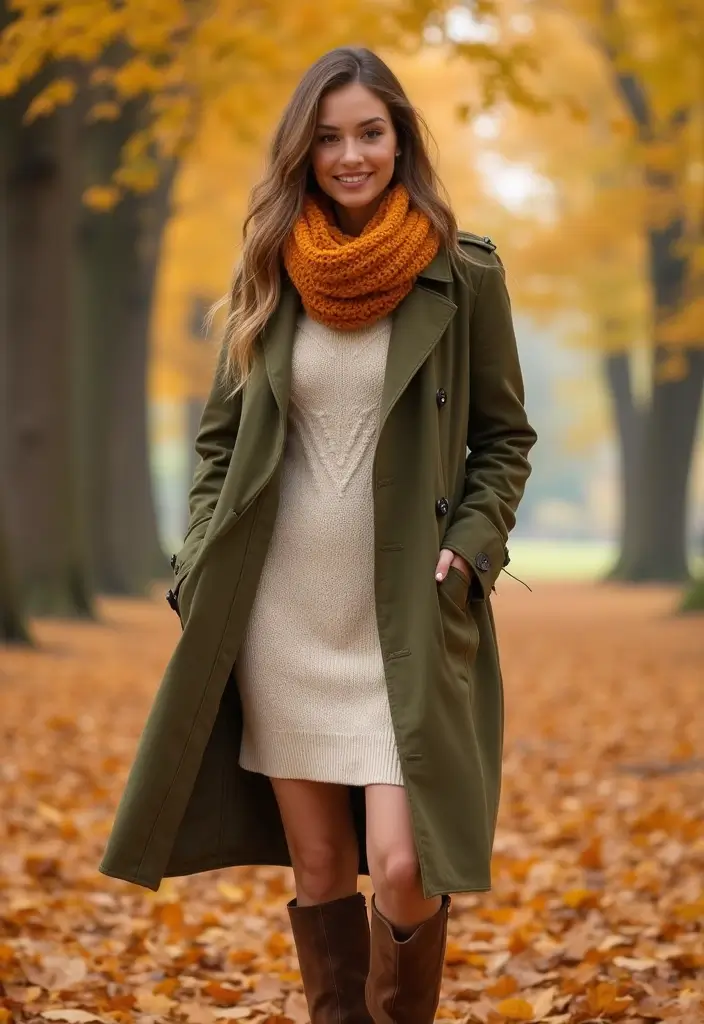 28 Fashionable Wedding Guest Outfit Inspiration for Every Season - 16. Cozy Knits for Autumnal Weddings