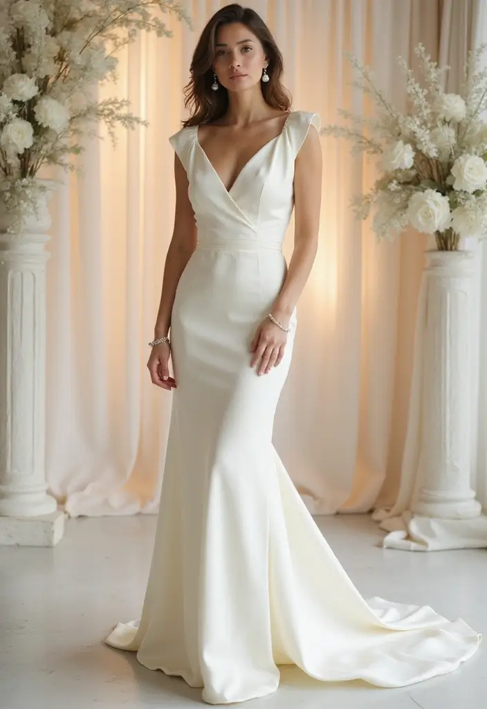 28 Fashionable Wedding Guest Outfit Inspiration for Every Season - 27. Monochrome Looks for Seasonal Weddings