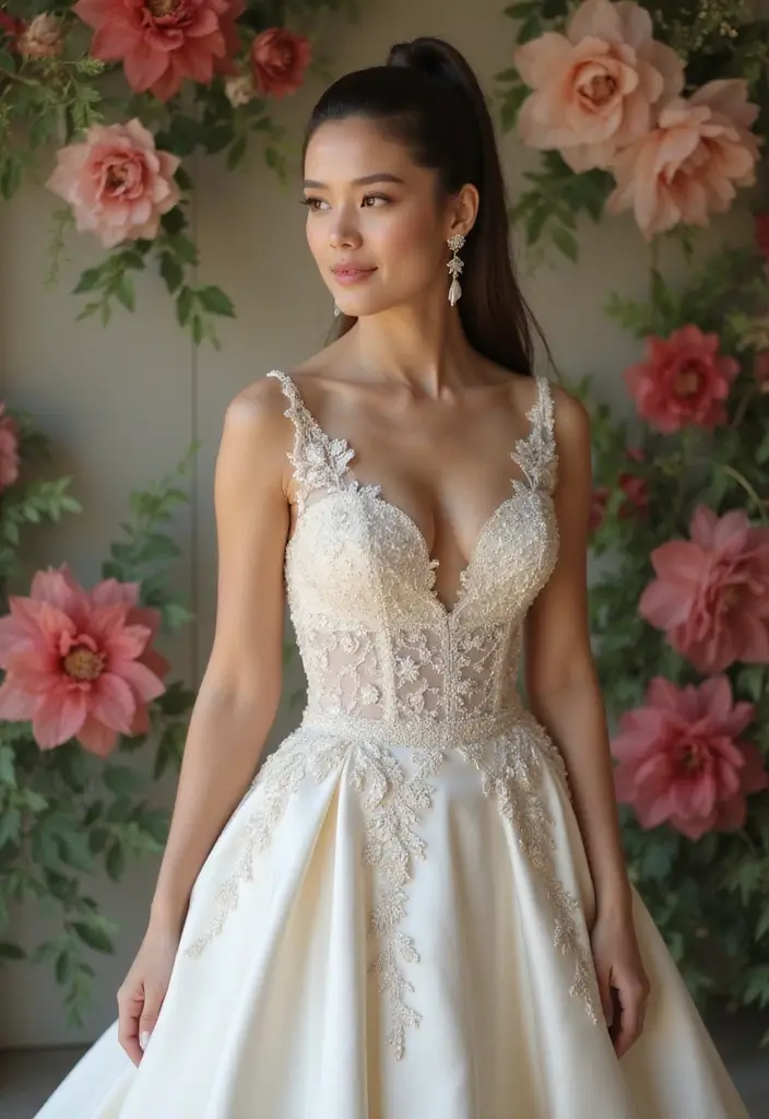 28 Gorgeous Afro Wedding Hairstyles to Celebrate Your Natural Beauty - 15. Sleek High Ponytail