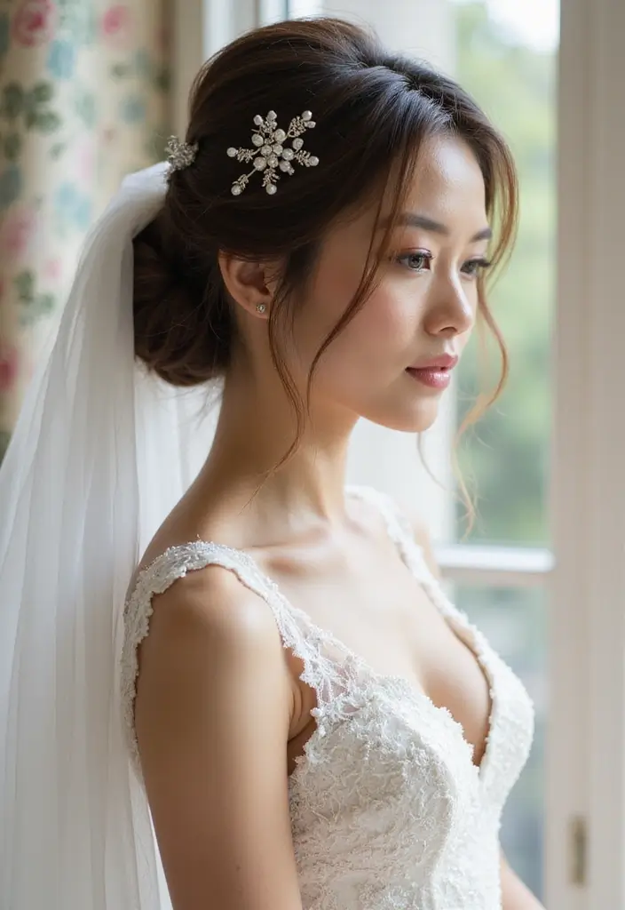 28 Gorgeous Afro Wedding Hairstyles to Celebrate Your Natural Beauty - 2. Twisted Updo