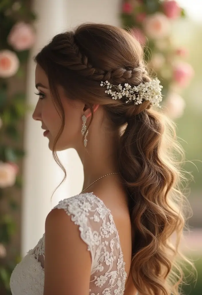 28 Gorgeous Afro Wedding Hairstyles to Celebrate Your Natural Beauty - 20. Textured Ponytail