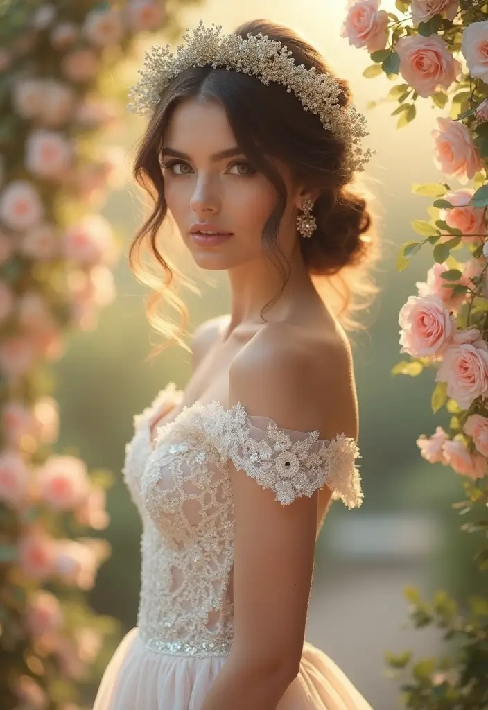 28 Gorgeous Afro Wedding Hairstyles to Celebrate Your Natural Beauty - 22. Curly Halo