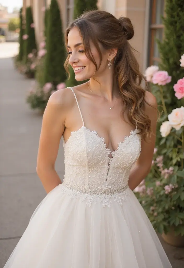 28 Gorgeous Afro Wedding Hairstyles to Celebrate Your Natural Beauty - 24. Curly Side Ponytail