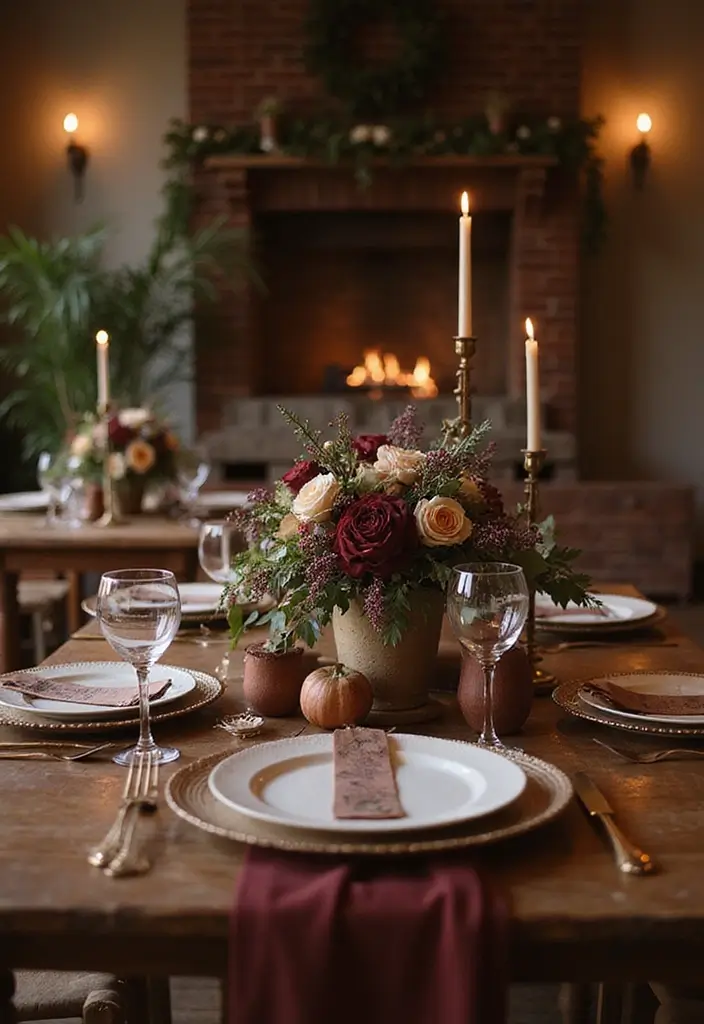 28 Rich Burgundy Wedding Colors for a Bold Statement - 15. Burgundy and Chocolate Brown