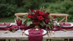 28 Rich Burgundy Wedding Colors for a Bold Statement