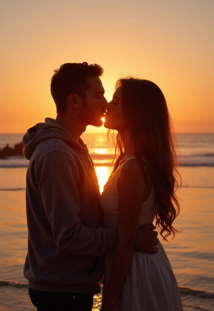 28 Stunning Beach Wedding Photos to Capture Your Seaside Love - 19. Stunning Sunset Photos