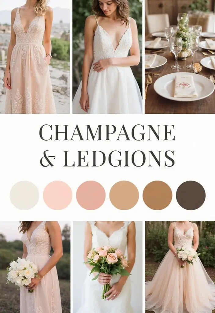 28 Timeless Champagne Wedding Colors Scheme Ideas for Every Season - Conclusion: Celebrating Love in Elegant Hues