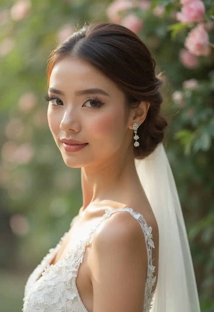 28 Timeless Christian Wedding Hairstyles for Your Special Day - 11. Elegant Ponytail