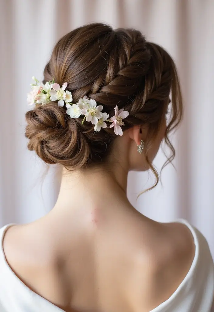 28 Timeless Christian Wedding Hairstyles for Your Special Day - 17. Intricate Updo with Braids