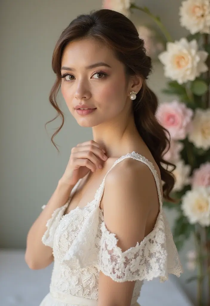 28 Timeless Christian Wedding Hairstyles for Your Special Day - 27. Soft Vintage Waves