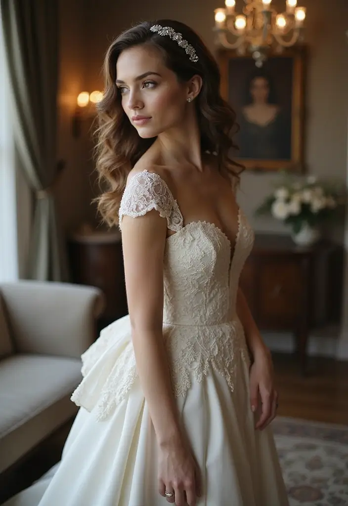 28 Timeless Christian Wedding Hairstyles for Your Special Day - 5. Vintage Hollywood Glam