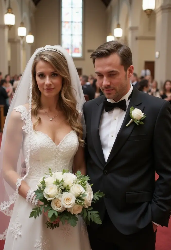 29 Classic Church Wedding Photos to Relive Your Sacred Moments - 26. The Family Heirlooms