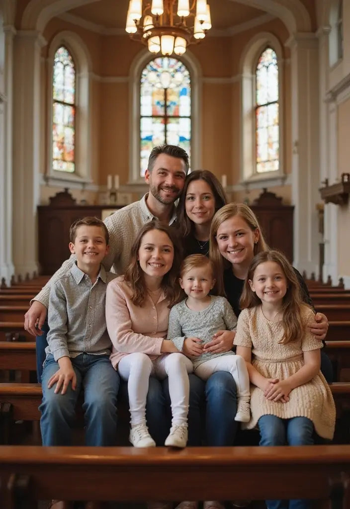 29 Classic Church Wedding Photos to Relive Your Sacred Moments - 5. Family Moments