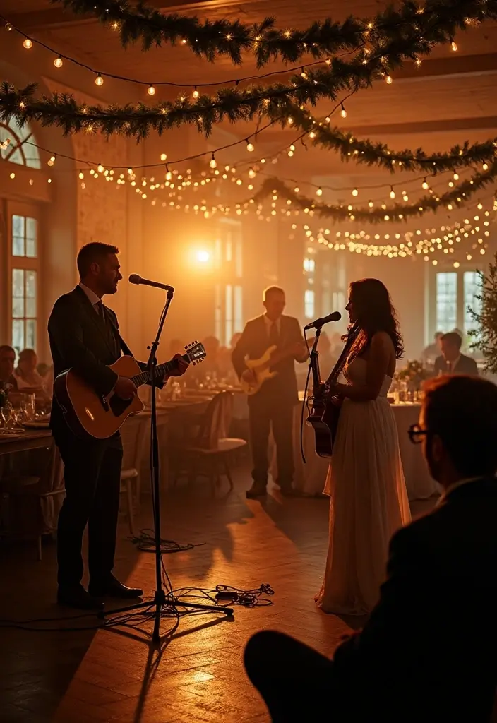 29 Cozy Fall Wedding Inspiration for a Warm and Elegant Atmosphere - 28. Seasonal Music Playlist