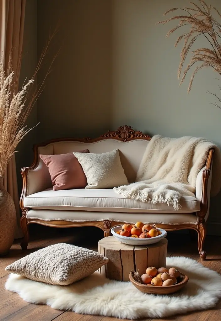 29 Cozy Fall Wedding Inspiration for a Warm and Elegant Atmosphere - 8. Cozy Seating Arrangements