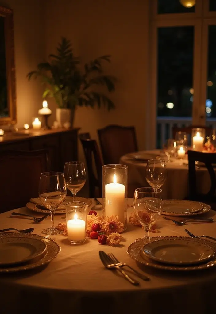 29 Creative 20th Wedding Anniversary Ideas for a Special Day - 18. Arrange a Private Dinner