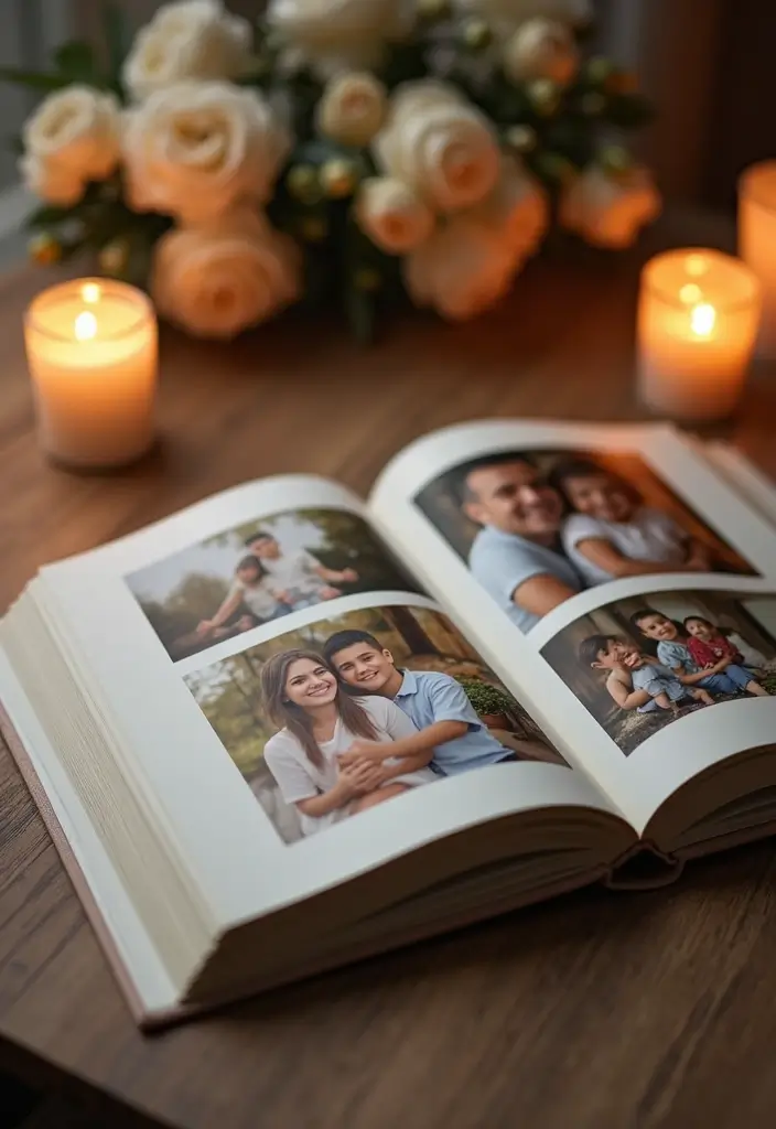 29 Creative 20th Wedding Anniversary Ideas for a Special Day - 4. Create a Personalized Photo Book