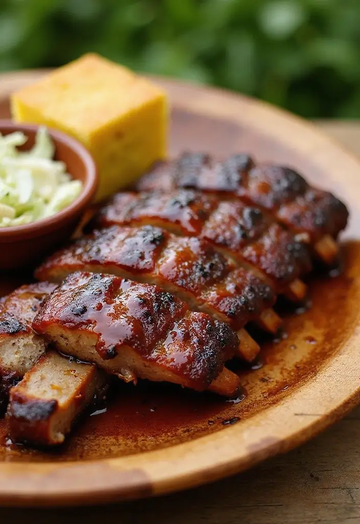 29 Delicious BBQ Wedding Reception Food Ideas for Outdoor Parties - 1. Grilled Barbecue Ribs