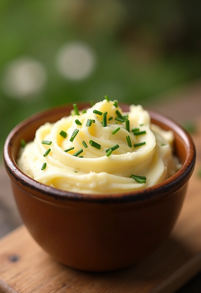 29 Delicious BBQ Wedding Reception Food Ideas for Outdoor Parties - 28. Roasted Garlic Mashed Potatoes