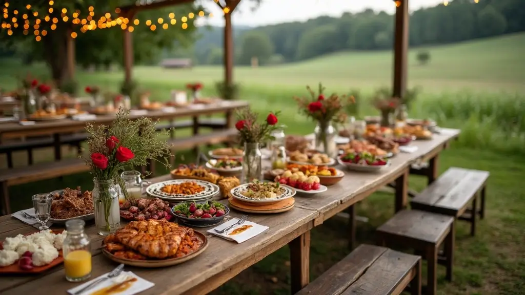 29 Delicious BBQ Wedding Reception Food Ideas for Outdoor Parties