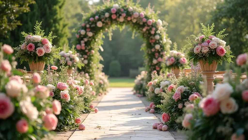 29 Elegant Aisle Flowers Wedding Ideas to Beautify Your Ceremony - Ever Glow Weddings