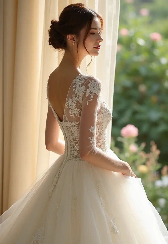 29 Elegant Brunette Wedding Hairstyles to Enhance Your Look - 10. Deconstructed Bun