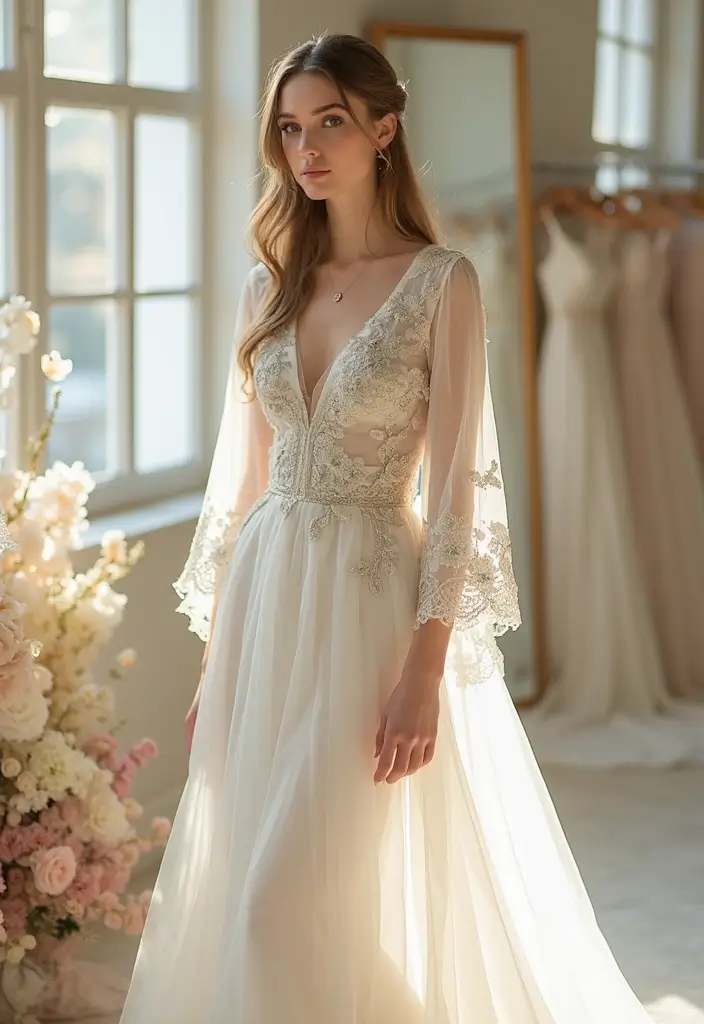 29 Elegant Kimono Wedding Dress Designs for a Unique Celebration - 1. The Classic White Kimono