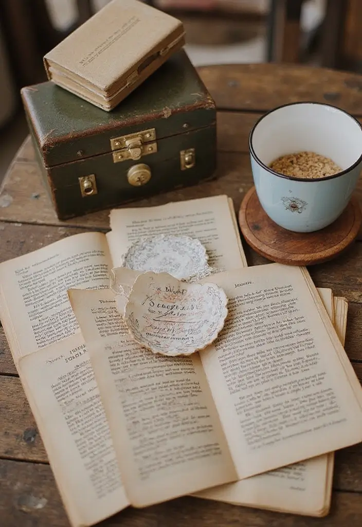 29 Gorgeous 50th Wedding Anniversary Decorations to Wow Your Guests - 19. Golden Memories Table