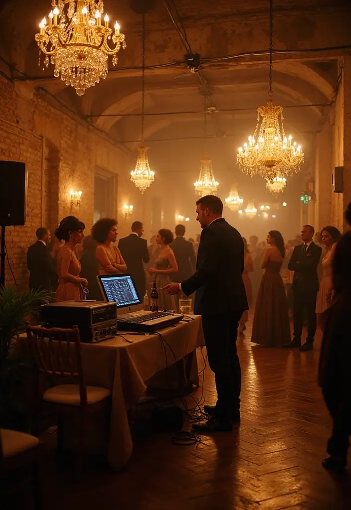 29 Gorgeous 50th Wedding Anniversary Decorations to Wow Your Guests - 27. Golden Themed Playlist