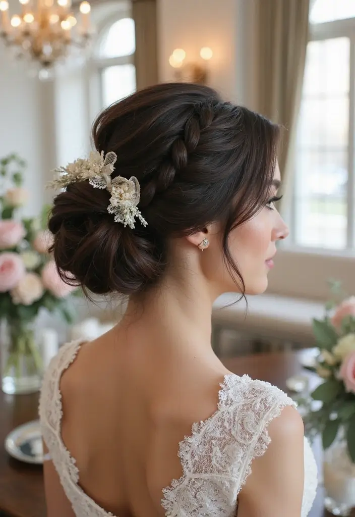30 Beautiful Wedding Guest Hair Styles to Complete Your Look - 11. Twisted Chignon