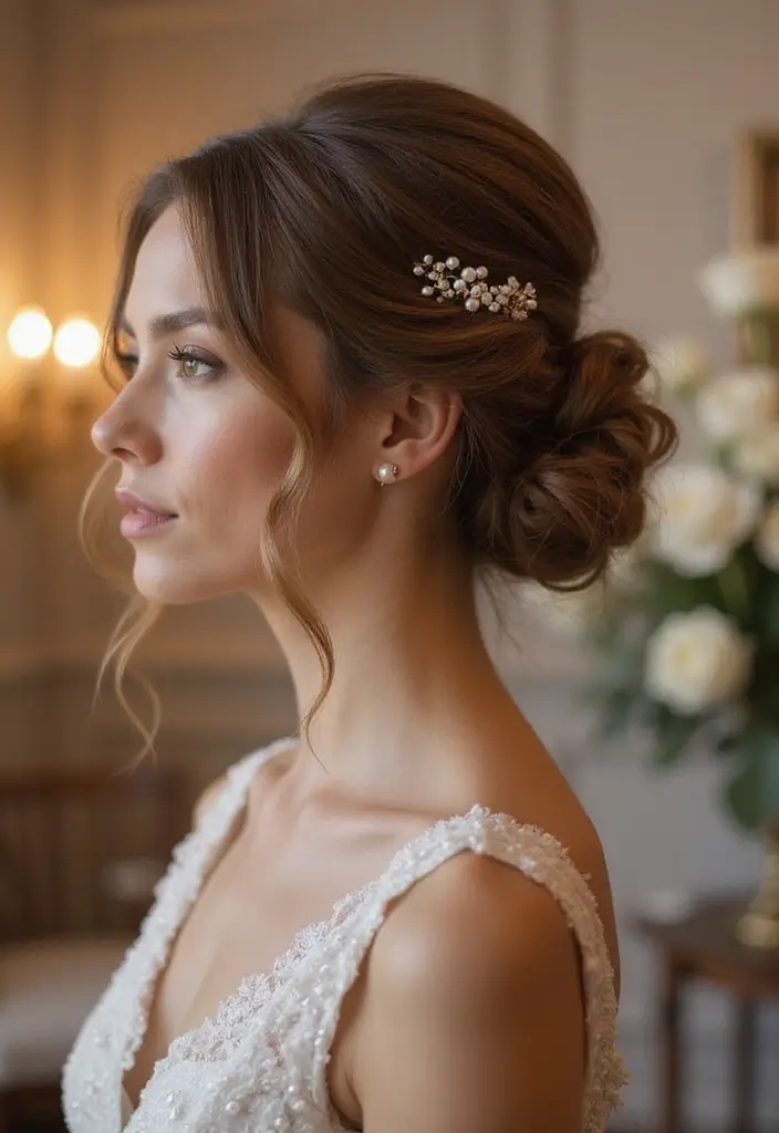 30 Beautiful Wedding Guest Hair Styles to Complete Your Look - 14. Pinned Back Waves