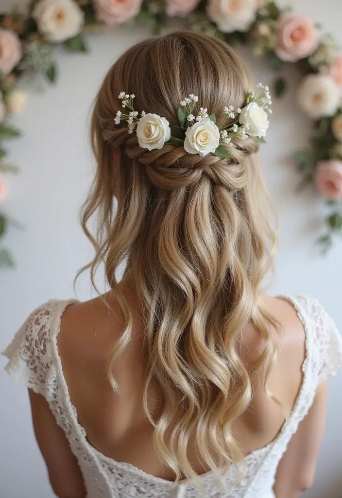 30 Beautiful Wedding Guest Hair Styles to Complete Your Look - 16. Romantic Loose Braid