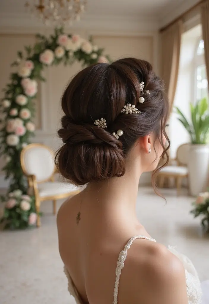 30 Beautiful Wedding Guest Hair Styles to Complete Your Look - 19. Classic French Twist