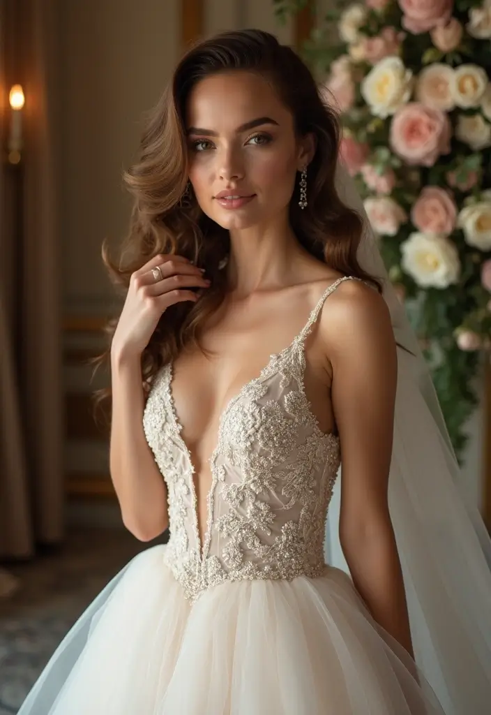 30 Beautiful Wedding Guest Hair Styles to Complete Your Look - 25. Glamorous Hollywood Waves