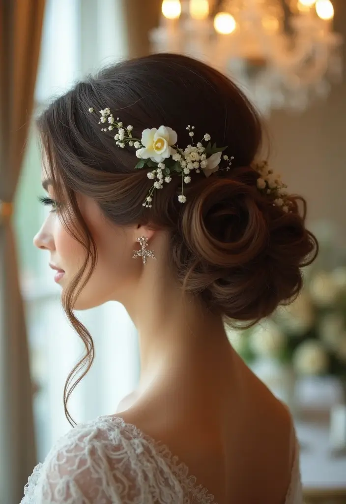 30 Beautiful Wedding Guest Hair Styles to Complete Your Look - 8. Vintage Roll