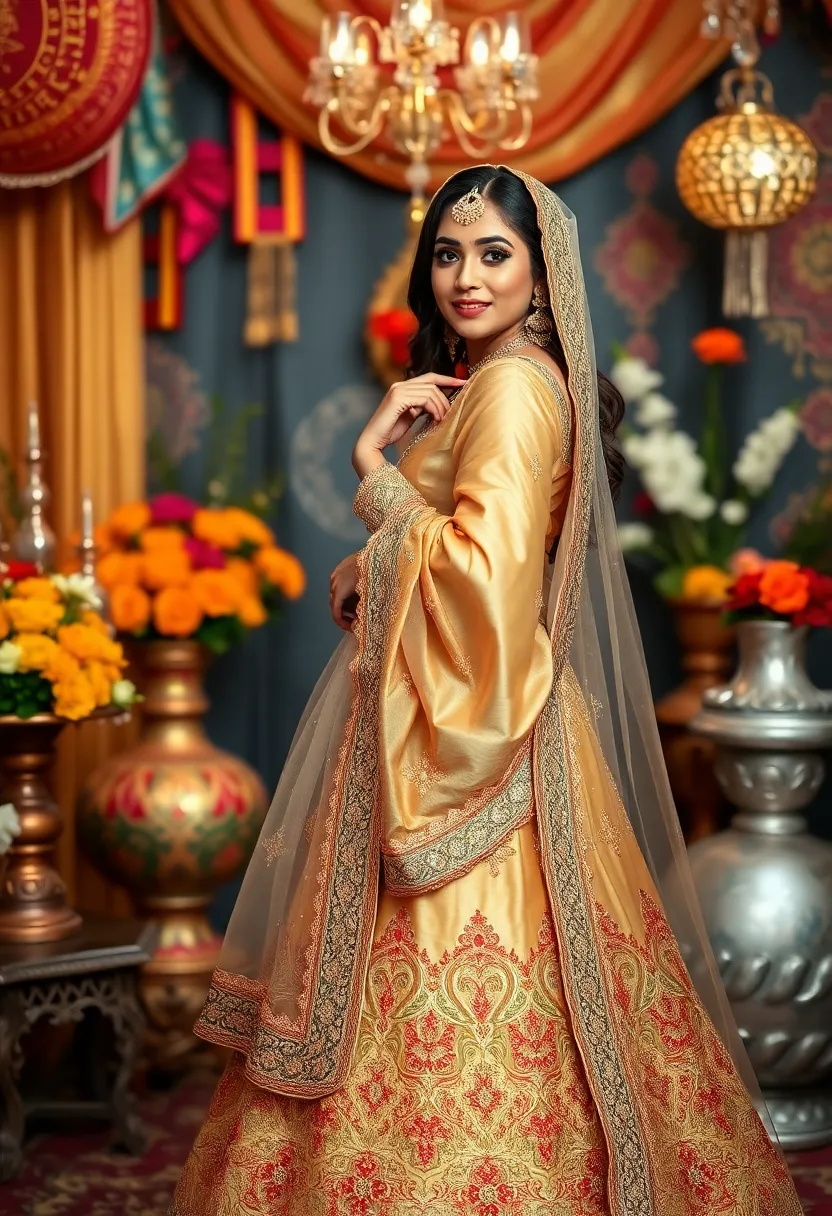 30 Elegant Bridal Poses Indian Wedding Photos You’ll Adore - 25. The Cultural Connection