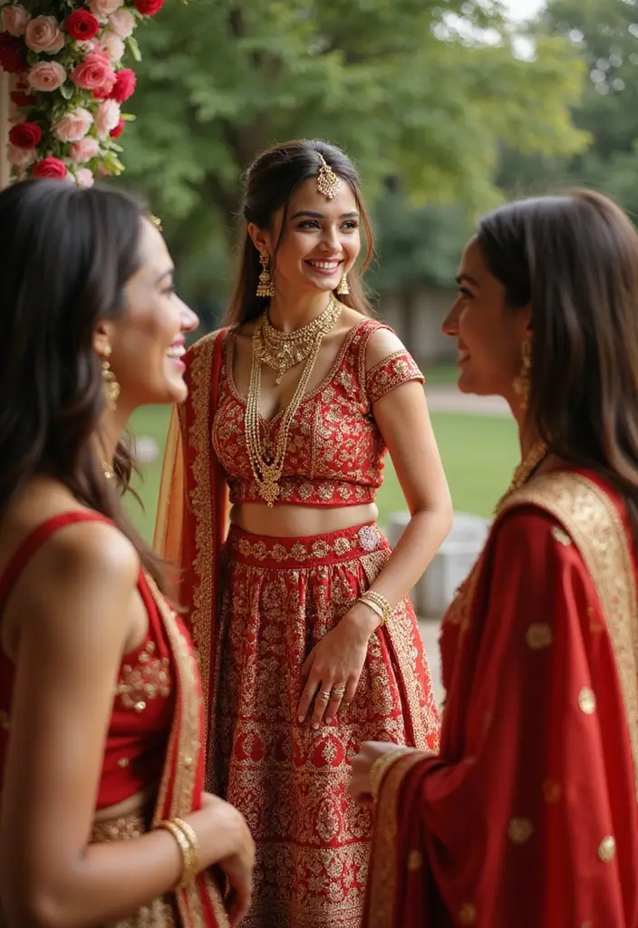30 Elegant Bridal Poses Indian Wedding Photos You’ll Adore - 3. The Candid Laughter