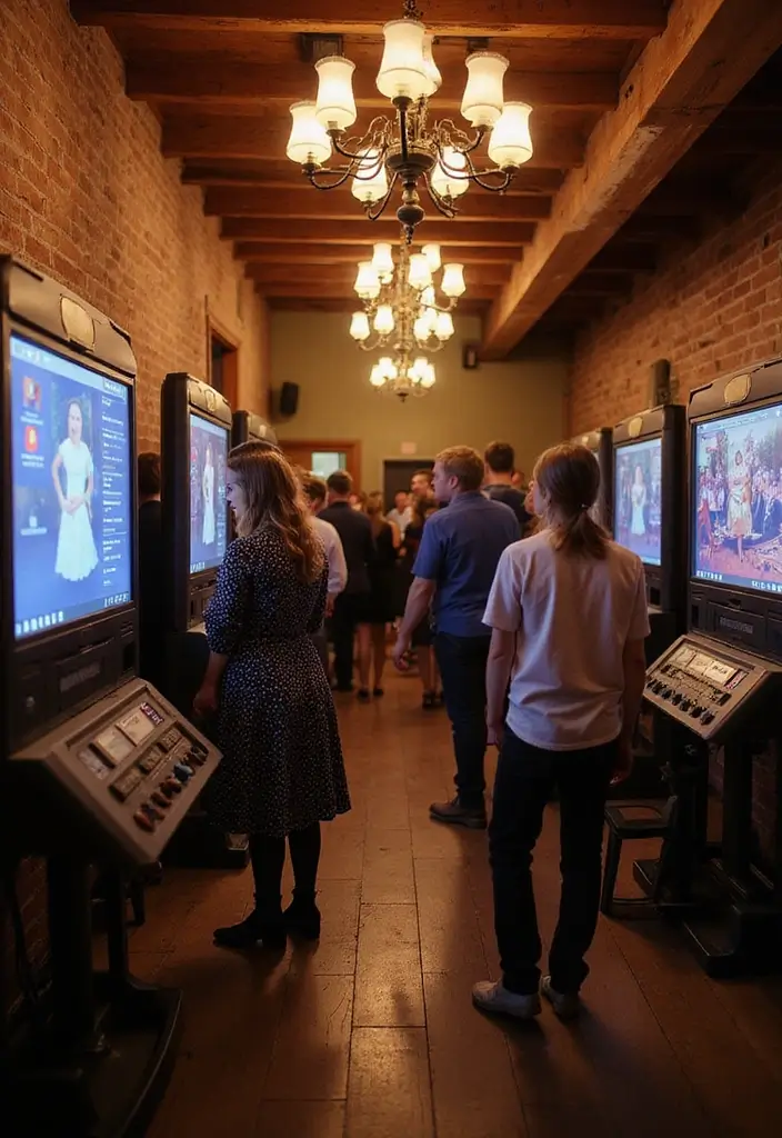 30 Fun and Stylish Retro Wedding Inspiration for Nostalgic Couples - 23. Nostalgic Escape Room for Guests